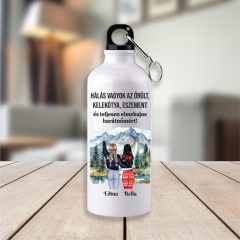 Hálás vagyok az őrült barátnőmért - ajándék kulacs